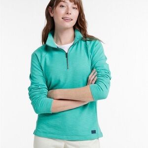 L.L. Bean Peaks Island 1/4 Zip Pullover